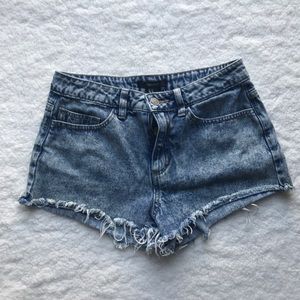 Forever 21 Distressed Denim Shorts